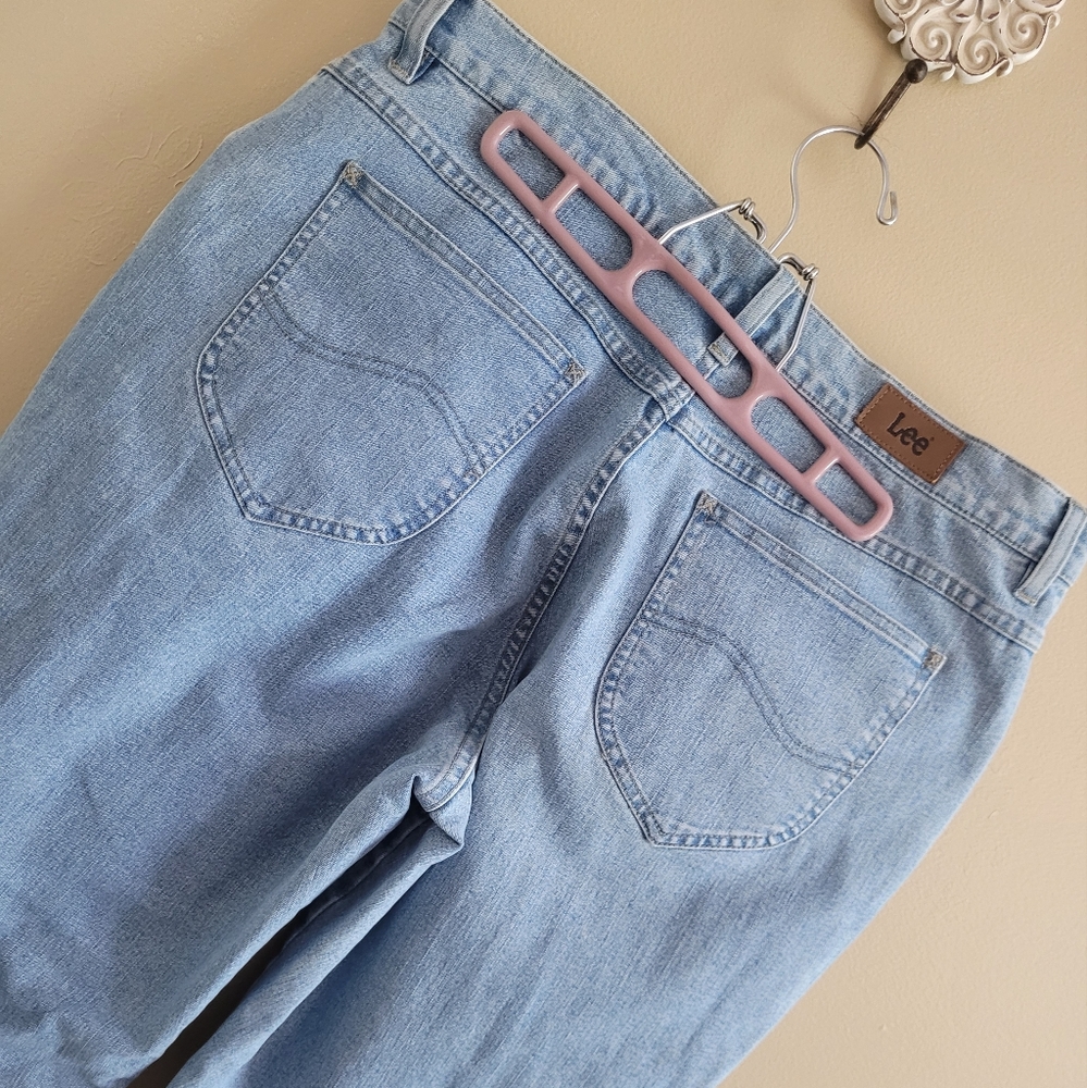4/$15 SALE Lee | Stonewash Bootcut Jeans Pants EUC 16  SO CUTE! - Picture 4 of 8